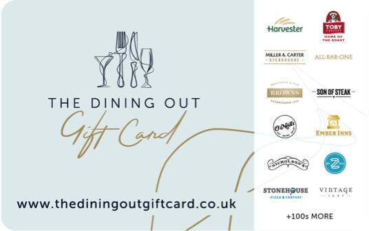 dining out card