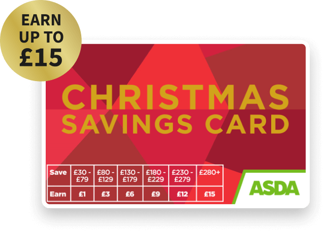 Asda Christmas Saving Card